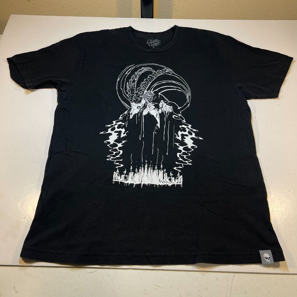 Cyanide Candy Fallen Star Gothic Dark Fantasy Horror T SHIRT Sz Mens L - Picture 2 of 5